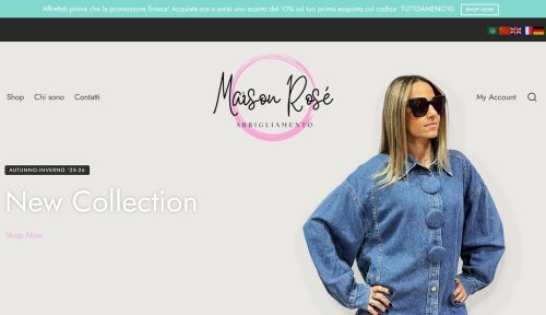 Maison Rosé Abbigliamento